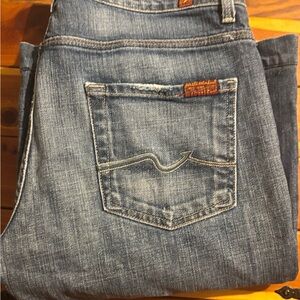 7 For All Mankind Classic Blue Jeans